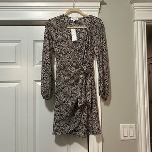 Never worn! Wrap dress